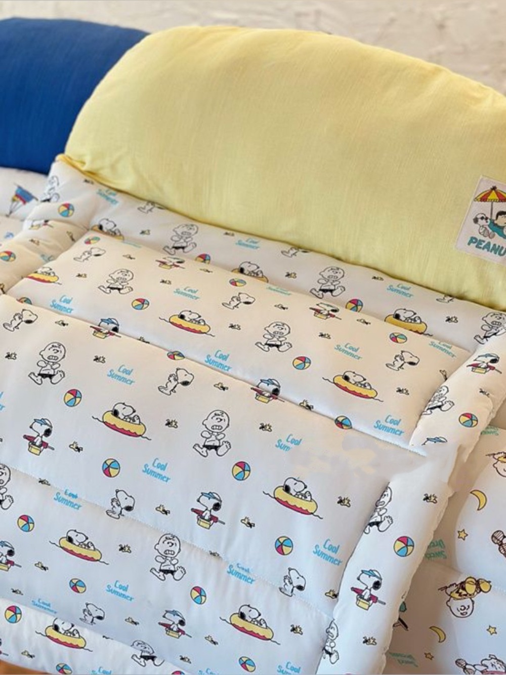 Snoopy dog mat dog bed cooling bed